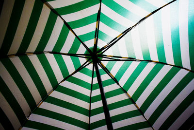 Low angle view of umbrella