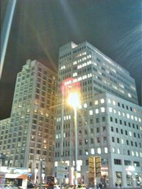 Low angle view of modern buildings