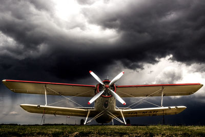 Antonov an 2 in the storm