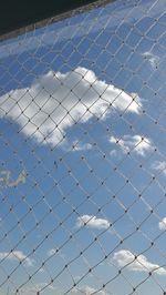 Full frame shot of chainlink fence