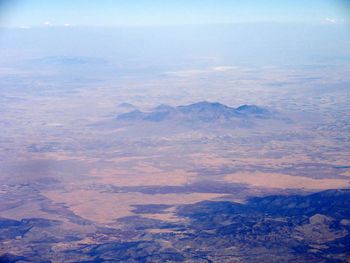 Close-up of landscape against sky