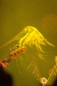 Close-up of jellyfish swimming in sea