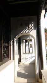 Corridor of building