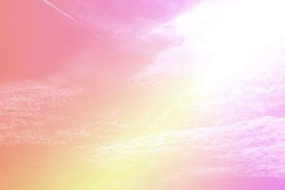 Full frame shot of pink bright sun