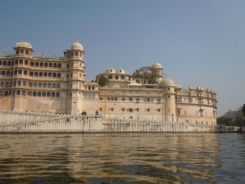 View of buildings at waterfront