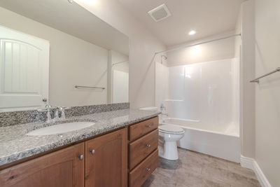 View of bathroom at home