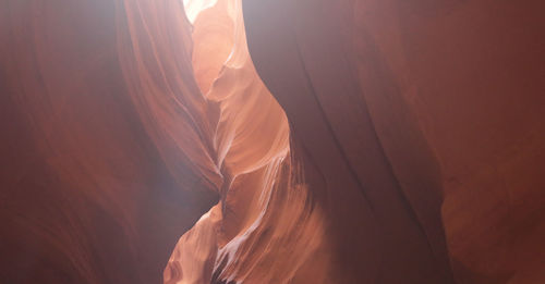 Close-up of rock formation