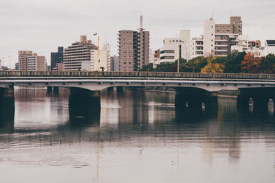 View of city at waterfront