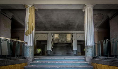 Interior of old building