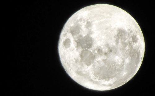 Close-up of moon