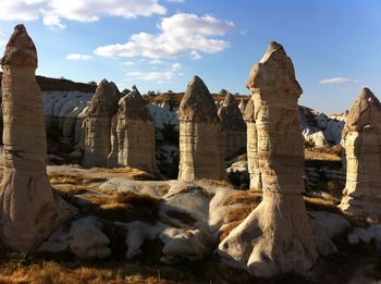 Old ruins against clear sky