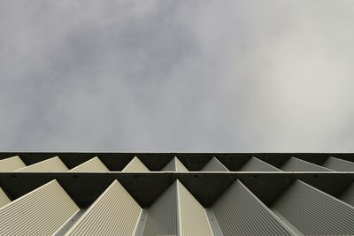 Low angle view of building against sky