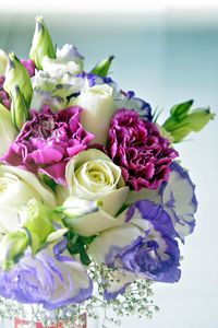 Close-up of rose bouquet