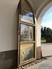 Window of building