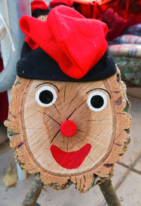 A tio de nadal, a typical christmas character of catalonia, spain