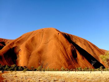 View of a desert