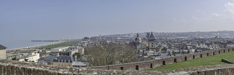 Panoramic shot of cityscape