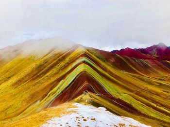 Panoramic view of landscape against sky