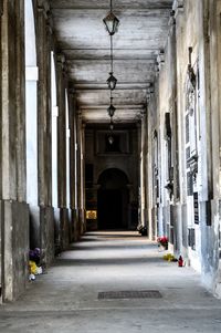 Corridor of building