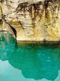 Close-up of a swimming pool