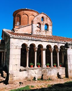 Low angle view of church