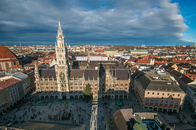 City hall in munich, germany