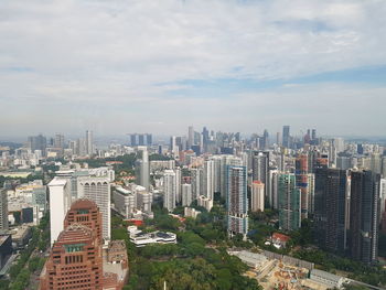 Aerial view of cityscape