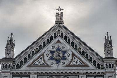 The basilica of santa croce in florence