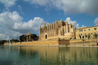 Buildings at waterfront