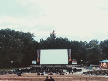 People in park