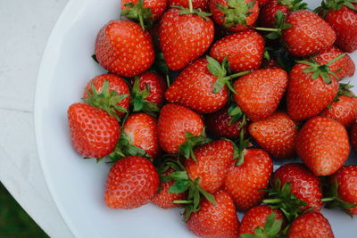 Close-up of strawberries