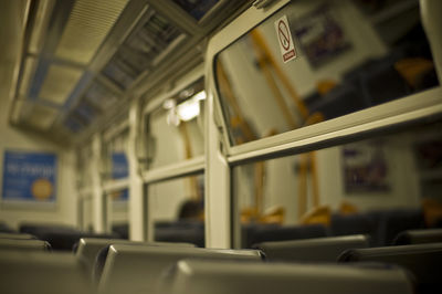 Train at railroad station