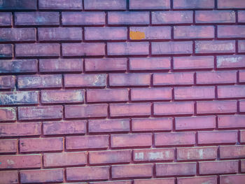 Full frame shot of brick wall