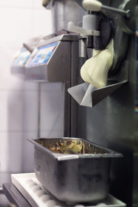 Close-up of food in kitchen