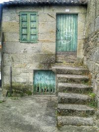 Exterior of old building