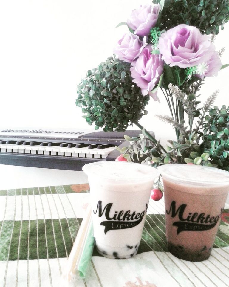 Milk tea photography