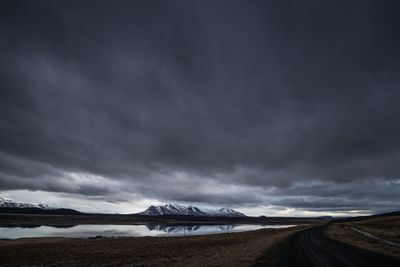 Panoramic view of landscape against sky