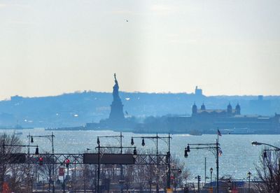 View of buildings in city