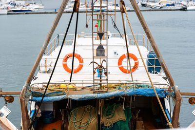 Boat in sea