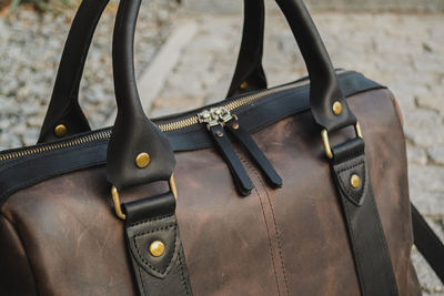 Close-up of bag