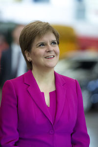 Portrait of a smiling young woman