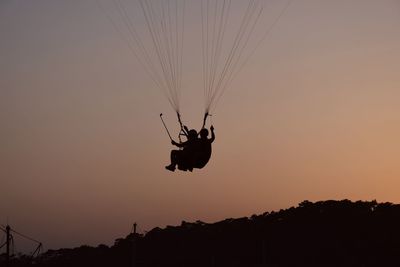 Sunset flight