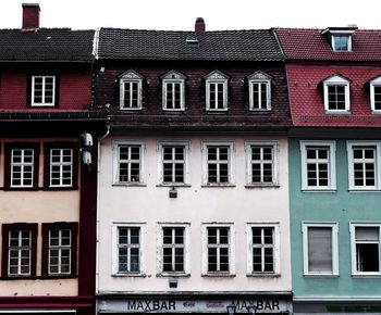 Low angle view of building in city