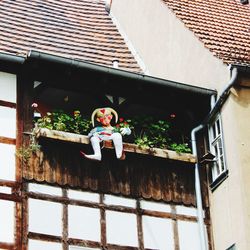 Low angle view of built structure