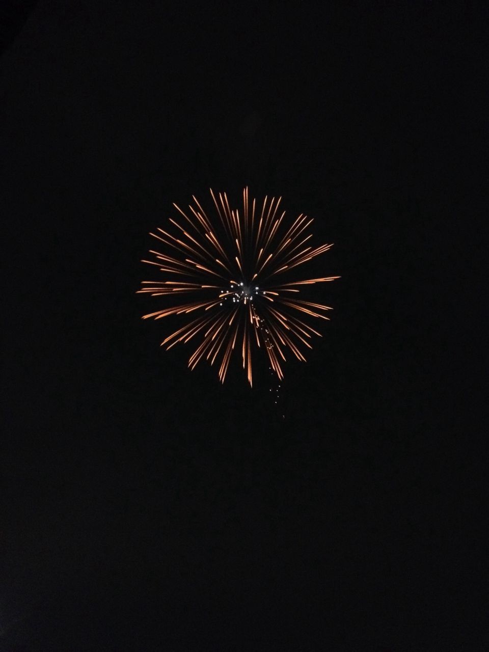 night, illuminated, celebration, firework display, exploding, arts culture and entertainment, low angle view, glowing, firework - man made object, event, long exposure, sky, motion, firework, copy space, sparks, multi colored, clear sky, celebration event, entertainment