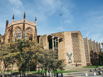 Exterior of building against sky