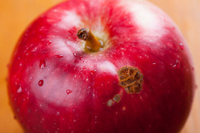 Close-up of fruit on table