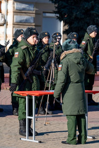 Group of people in traditional clothing