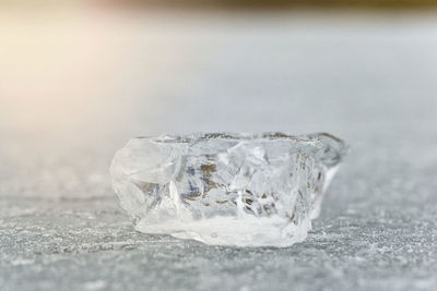 Close-up of ice