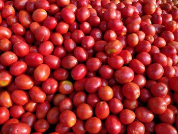 Full frame shot of tomatoes